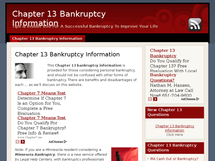 www.chapter13bankruptcyinformation.org