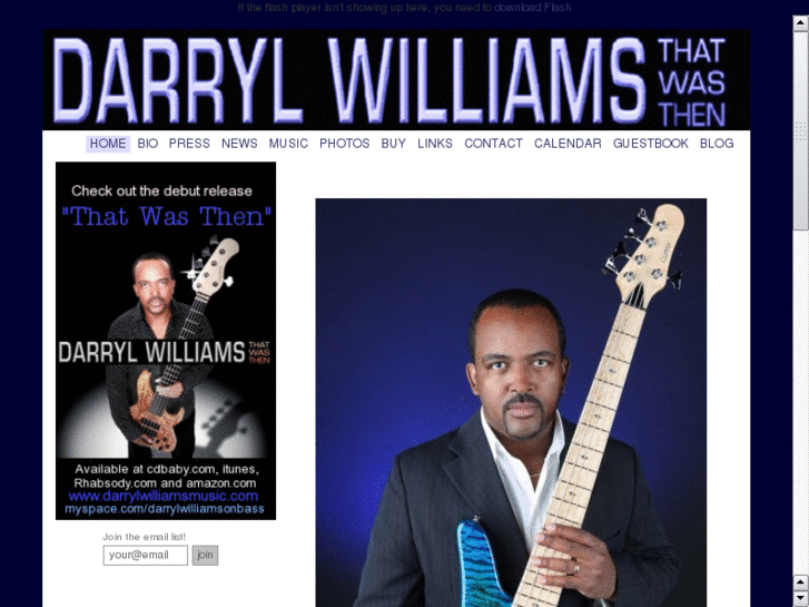 www.darrylwilliamsmusic.com