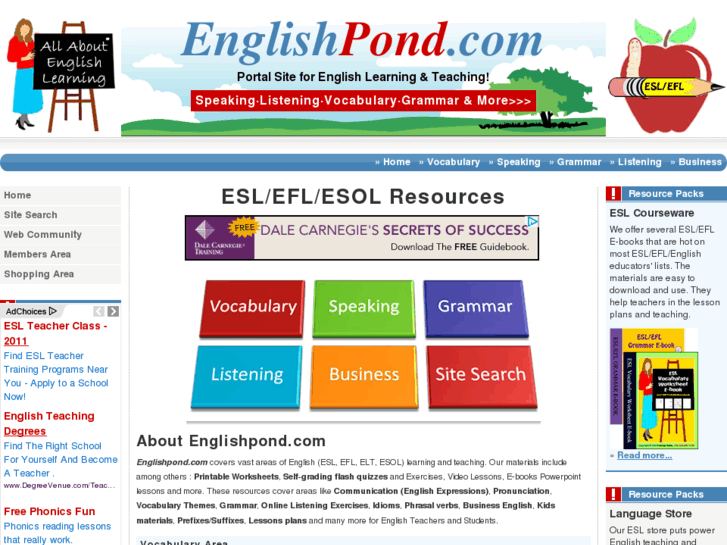 www.englishpond.com