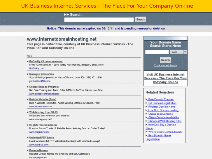 www.internetdomainhosting.net
