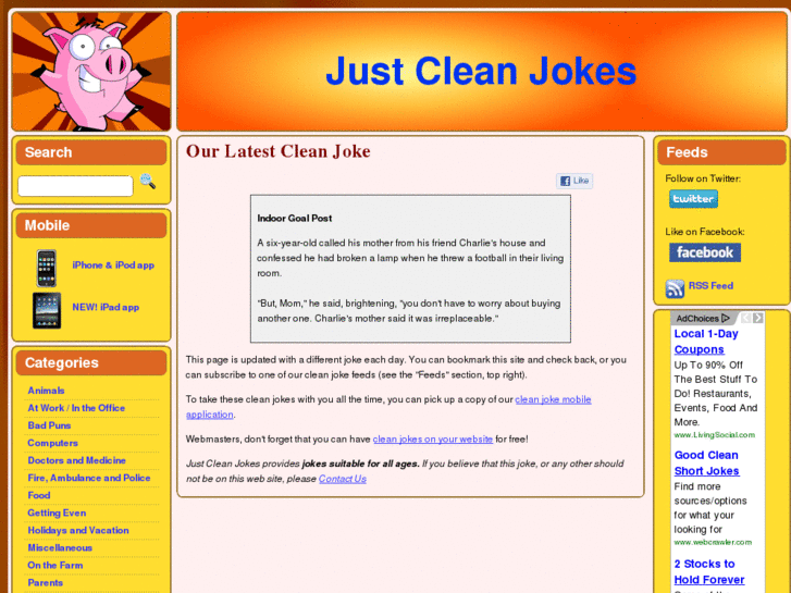 www.justcleanjokes.com