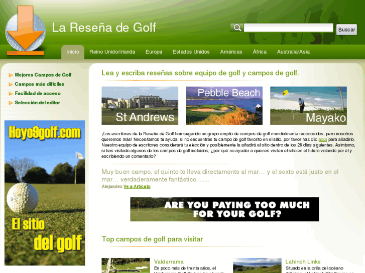 www.laresenadegolf.es