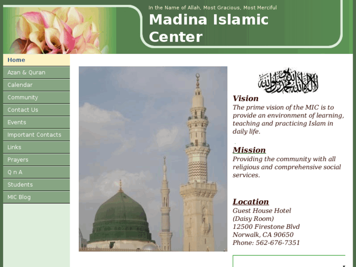 www.madinaislamiccenter.org