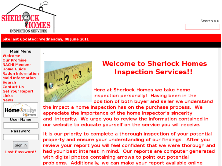 www.sherlockhomesinspectionservice.com