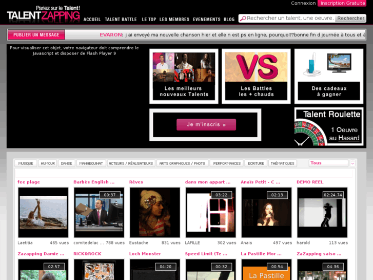 www.talent-zapping.com