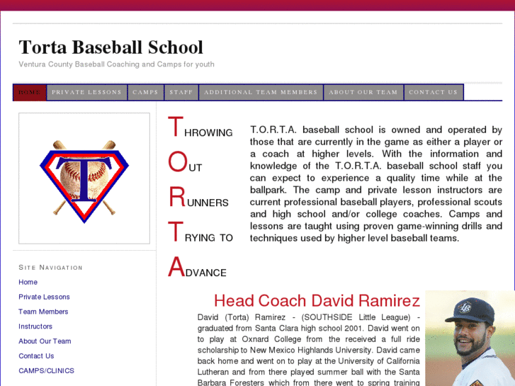 www.tortabaseballschool.com