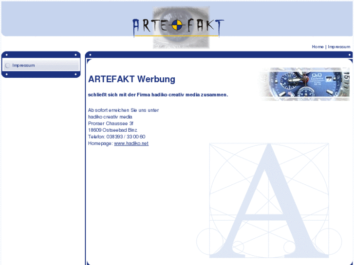 www.artefakt-werbung.de