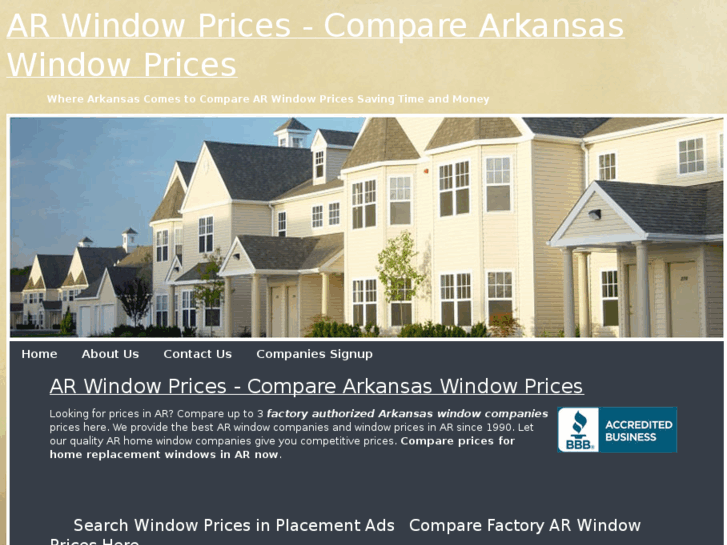 www.arwindowpricesite.com