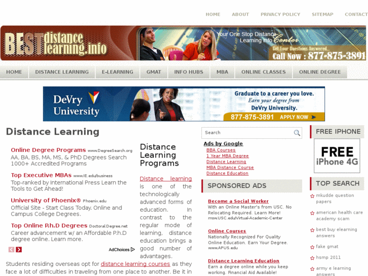 www.bestdistancelearning.info