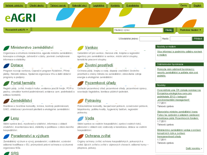 www.eagri.cz