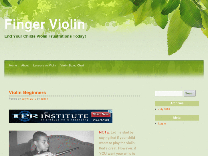 www.fingerviolin.com