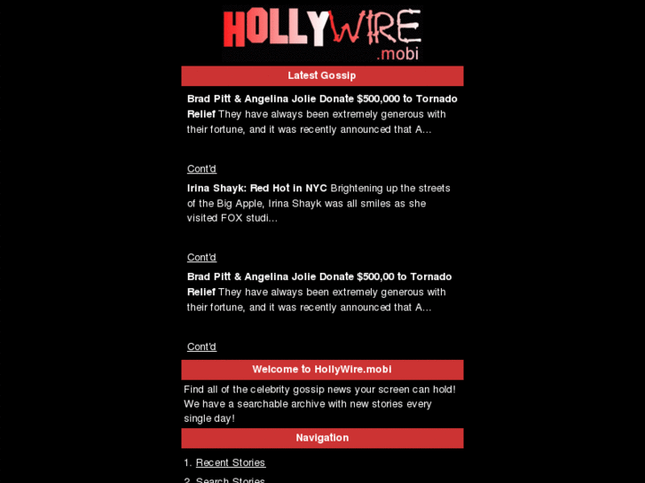 www.hollywire.mobi