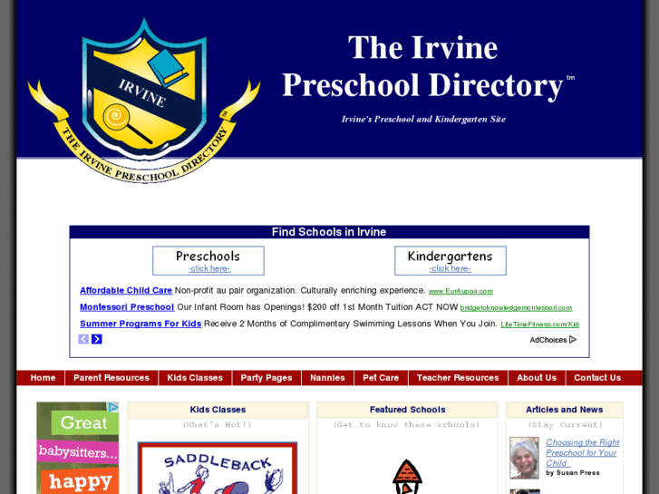 www.irvinepreschools.com