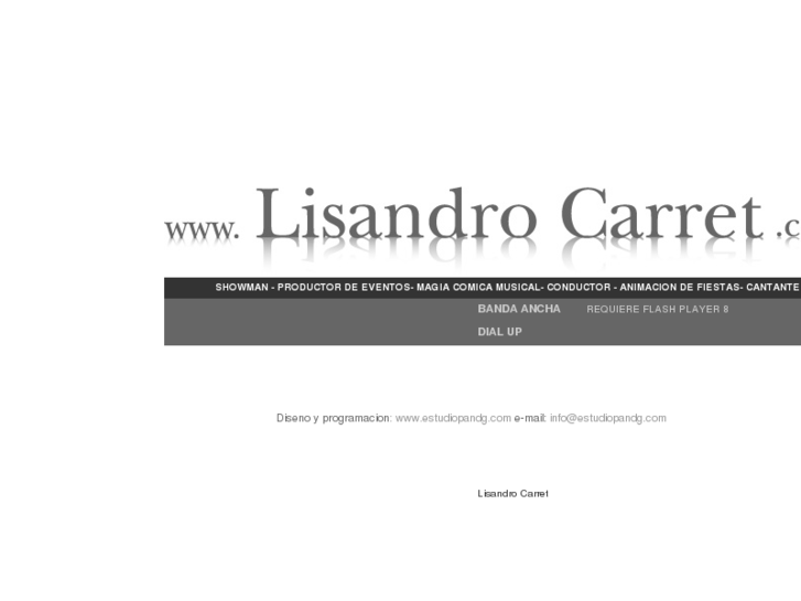 www.lisandrocarret.com