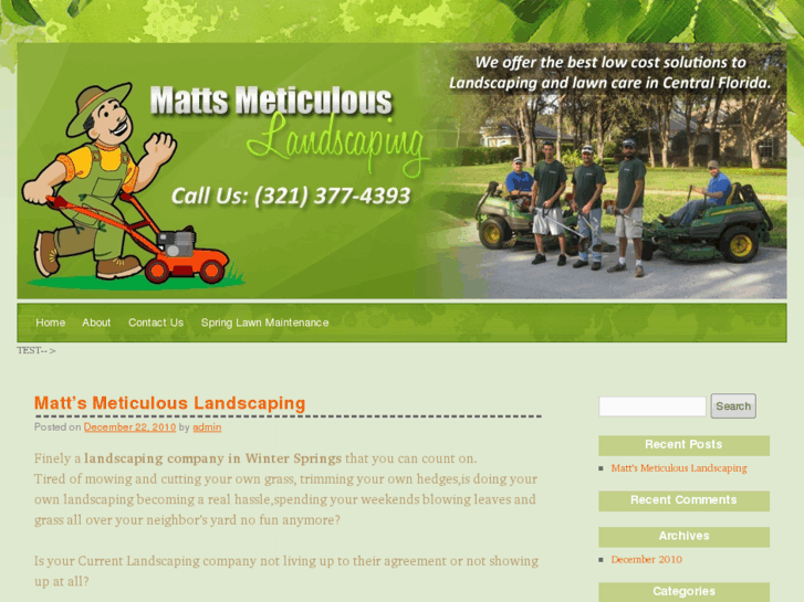 www.mattsmeticulouslandscaping.com