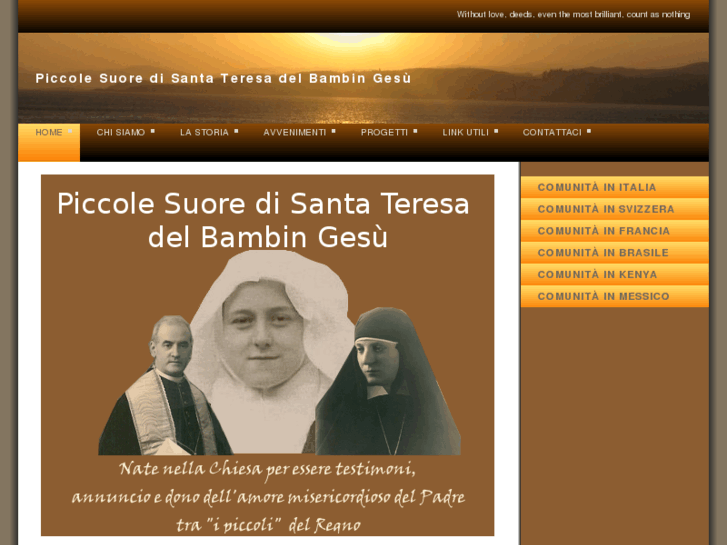 www.piccolesuoresantateresa.org