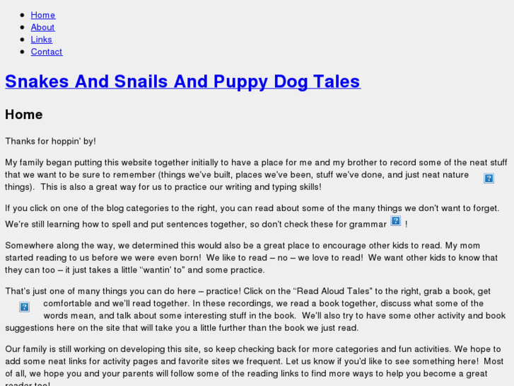 www.snakesandsnailsandpuppydogtails.com