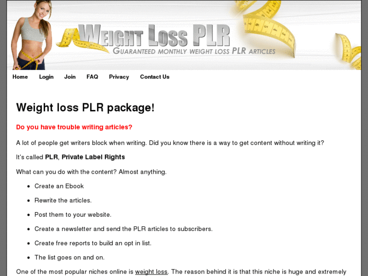 www.weightloss-plr.com