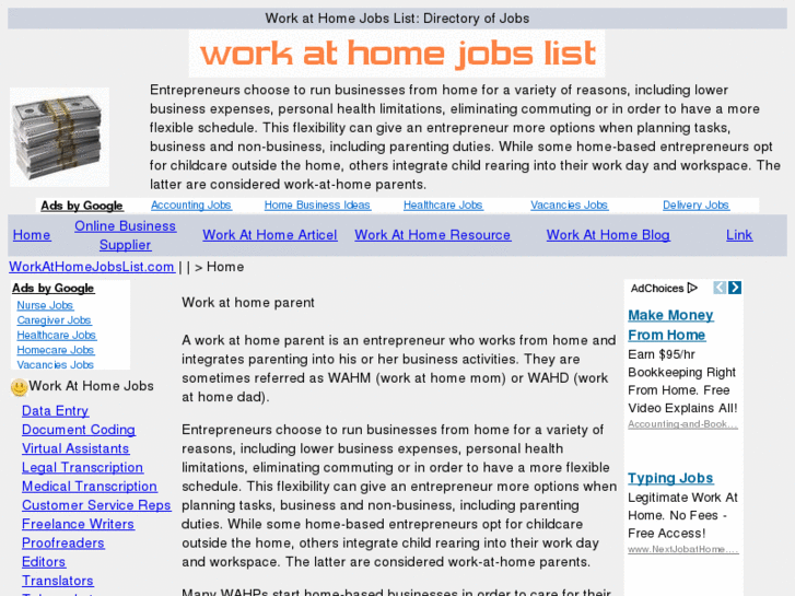 www.workathomejobslist.com