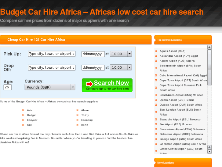 www.121carhireafrica.com