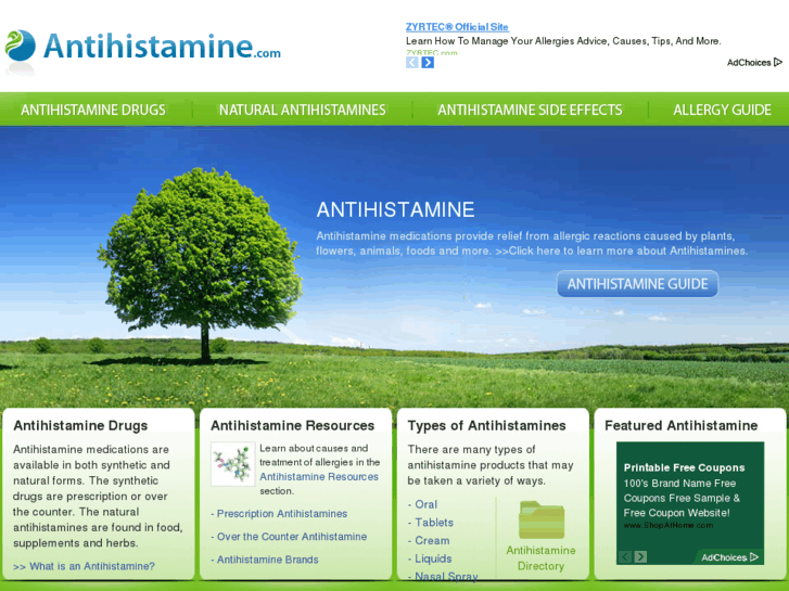 www.antihistamine.com