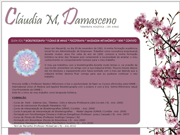 www.claudiamdamasceno.com