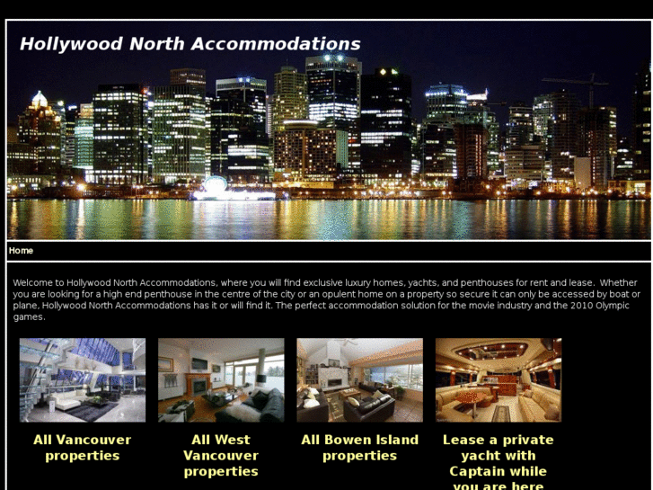 www.hollywoodnorthaccommodations.com