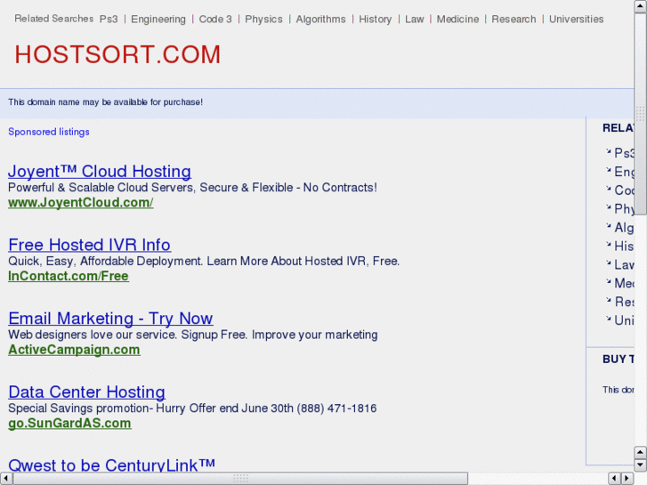 www.hostsort.com