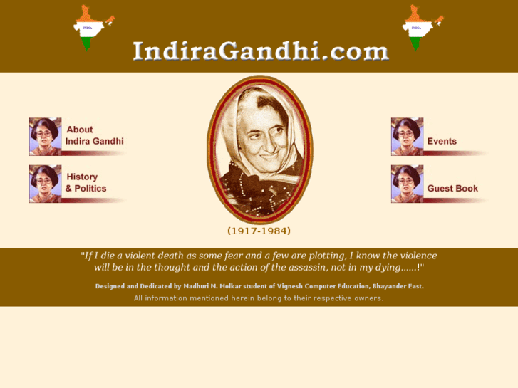 www.indiragandhi.com