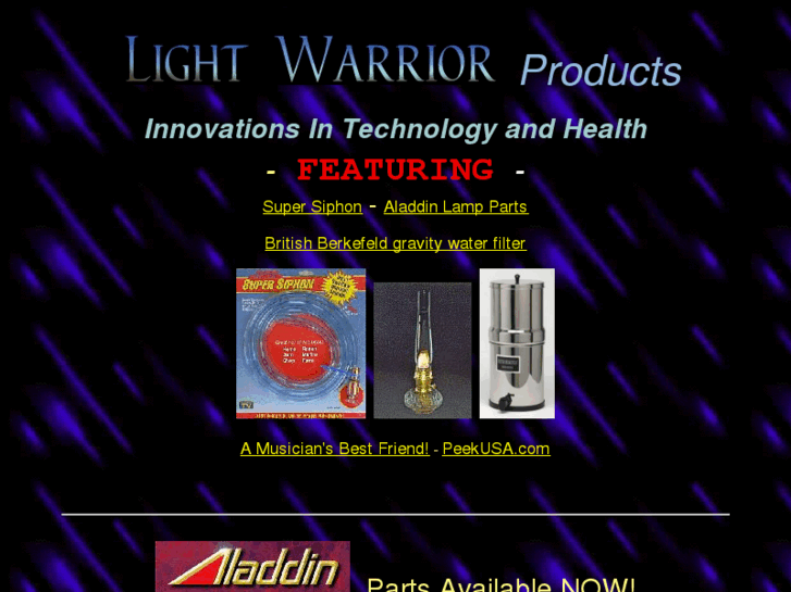 www.lightwarriorproducts.com