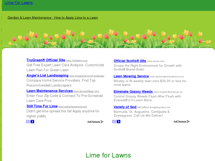 www.limeforlawns.com