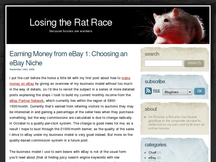 www.losingtheratrace.com