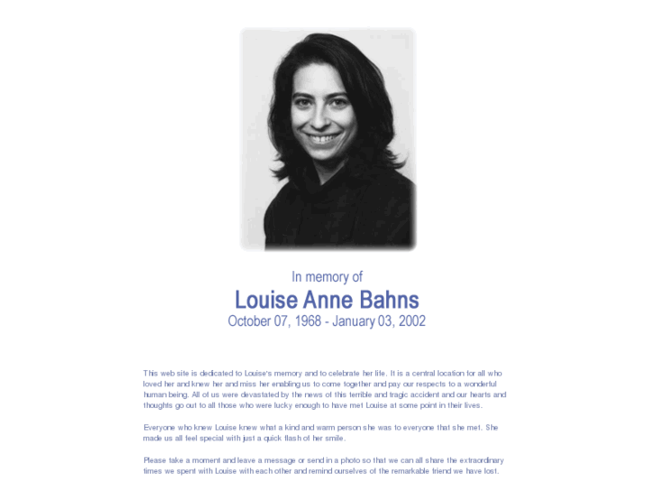 www.louisebahns.com