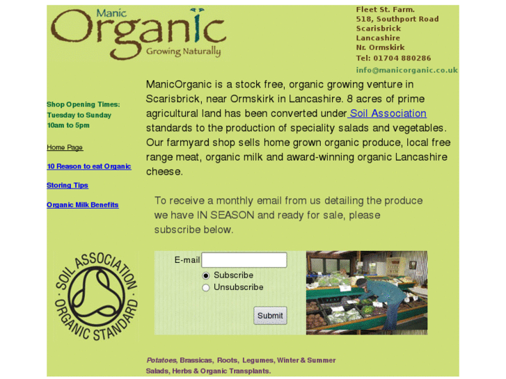 www.manicorganic.co.uk