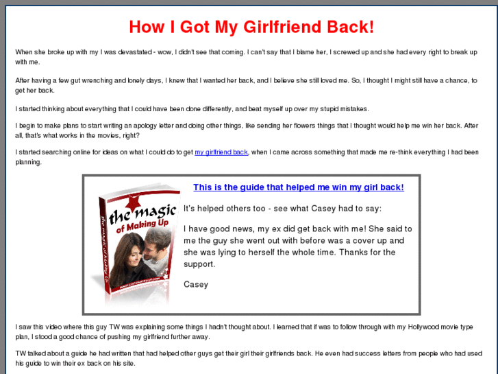 www.mygirlfriendback.com