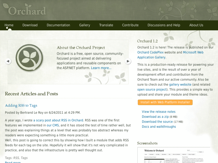 www.orchardproject.net