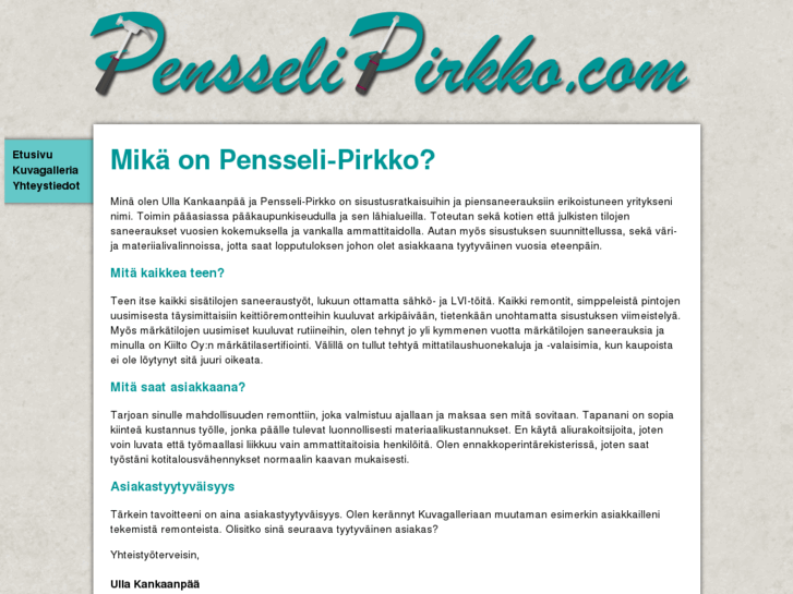 www.pensselipirkko.com