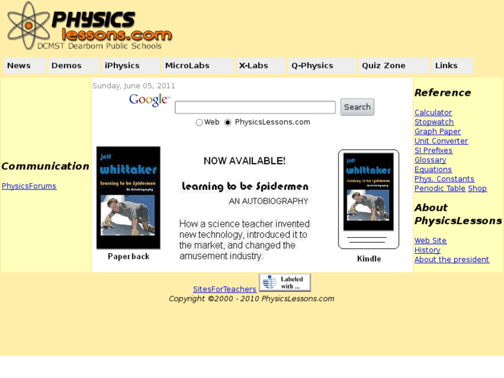 www.physicslessons.com