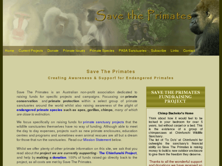 www.save-the-primates.org.au