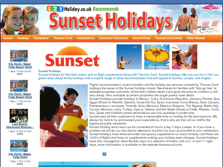 www.sunset-holidays.net