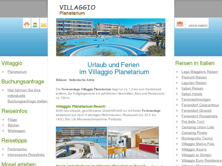 www.villaggio-planetarium-resort.de