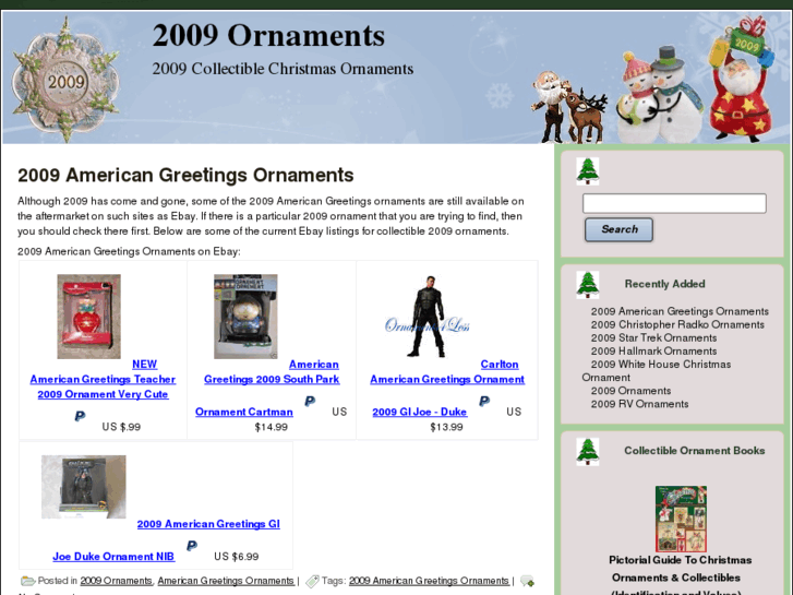 www.2009ornaments.com