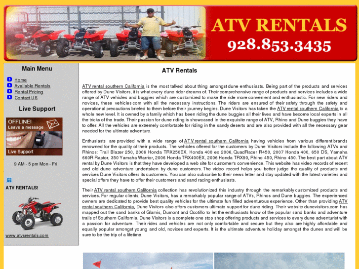 www.atvsrentals.com