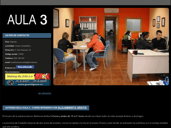 www.autoescuelaaula3.com