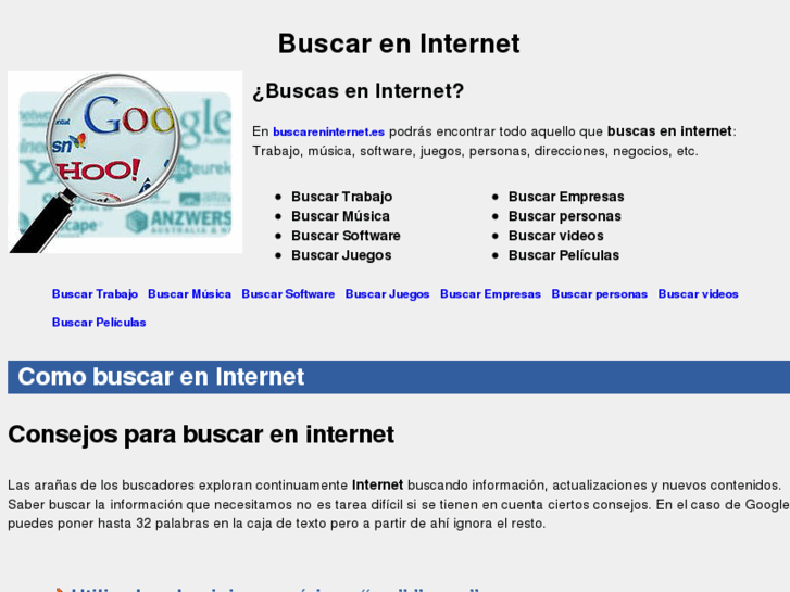 www.buscareninternet.es