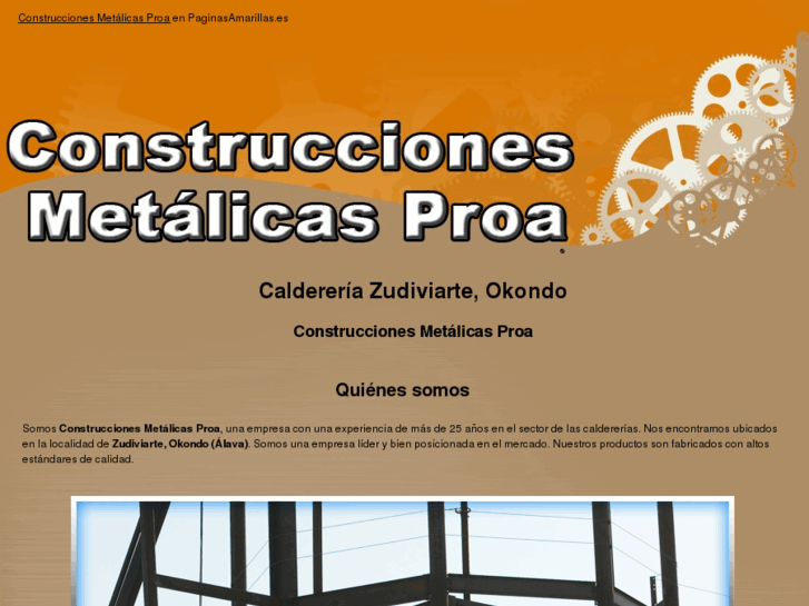 www.construccionesmetalicasproa.com