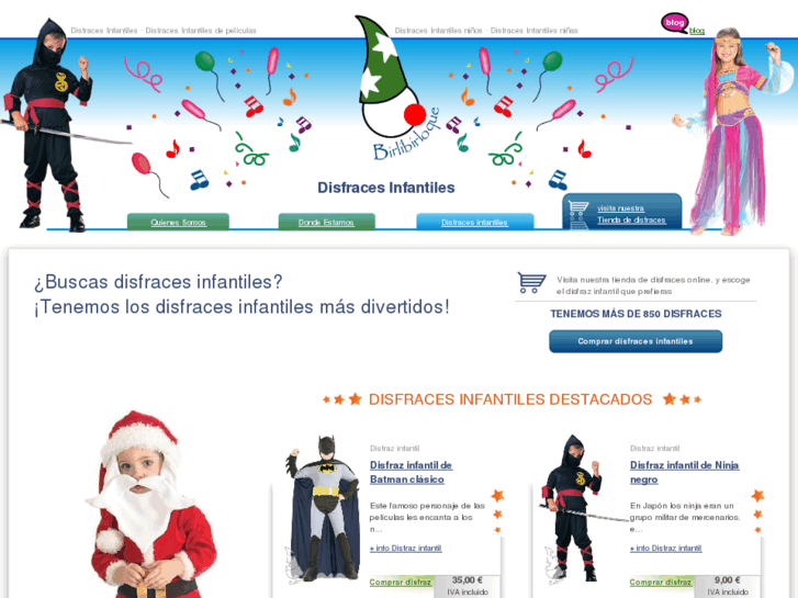 www.disfraces-infantiles.es