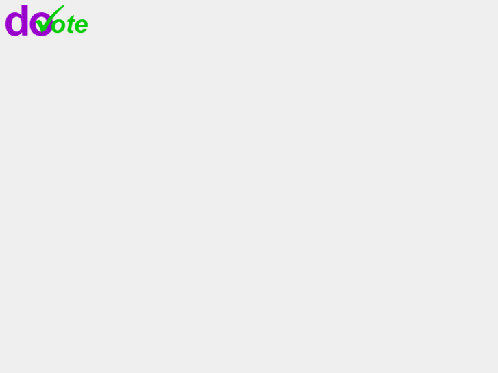 www.dovote.org