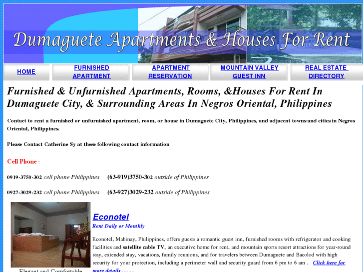 www.dumagueteapartments.com