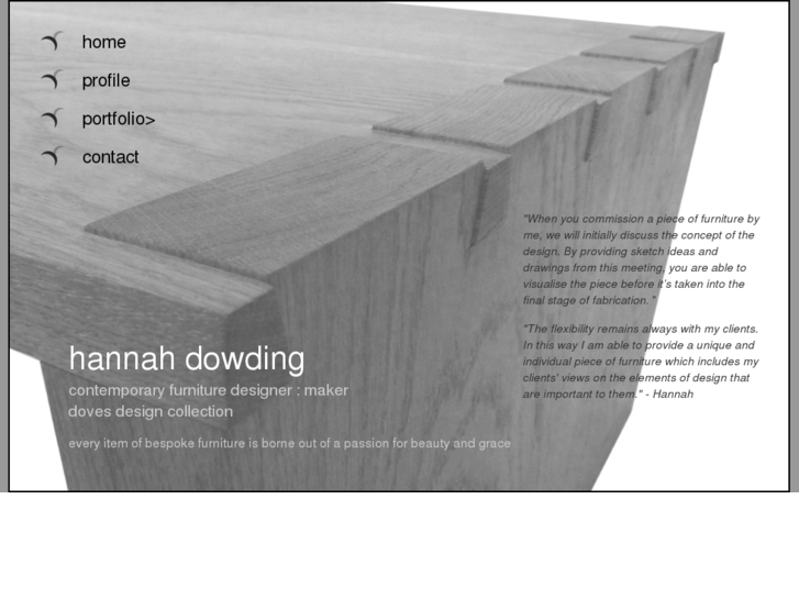 www.hannahdowdingfurniture.co.uk